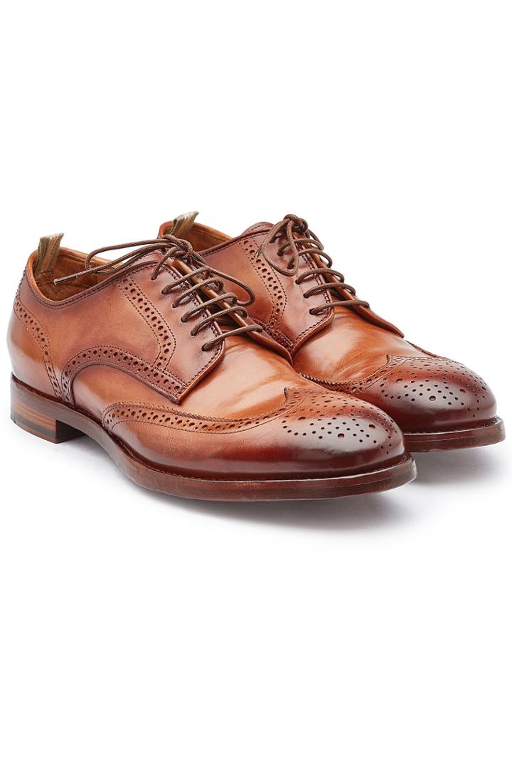 Officine Creative Officine Creative Leather Lace-ups With Brogue Detailing