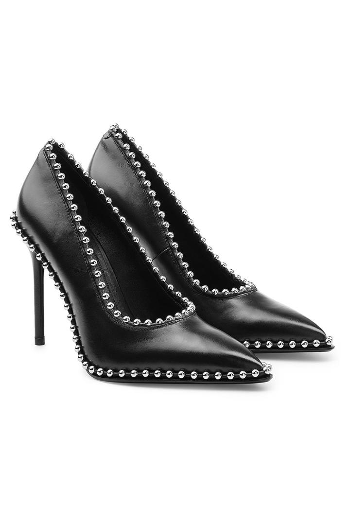 Alexander Wang Alexander Wang Embellished Leather Pumps