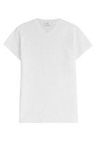 Jil Sander Jil Sander Cotton V-neck T-shirt - White
