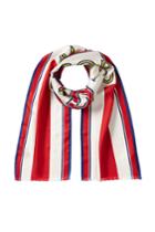 Marc Jacobs Marc Jacobs Silk Football Scarf - Multicolored
