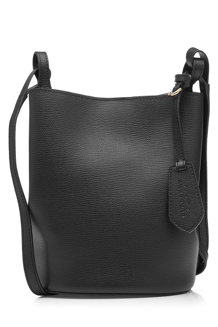 Burberry Burberry Leather Bucket Bag