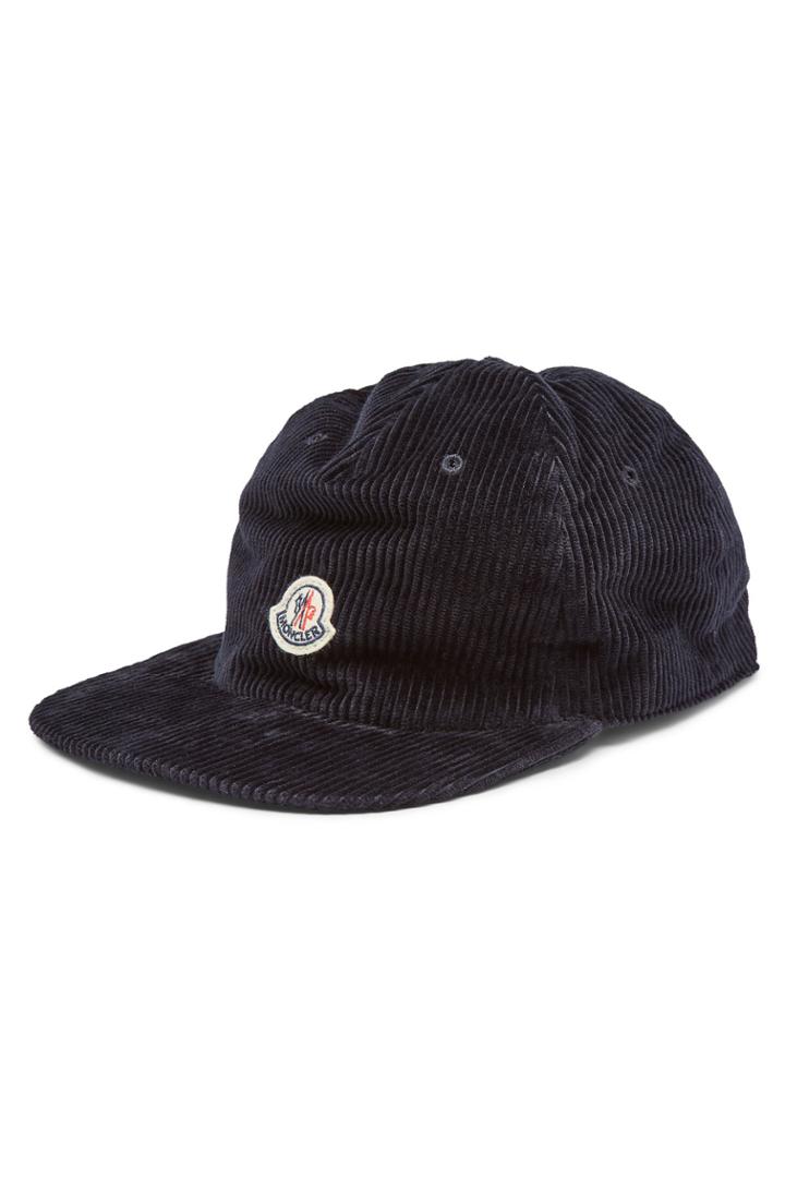 Moncler Moncler Corduroy Baseball Cap