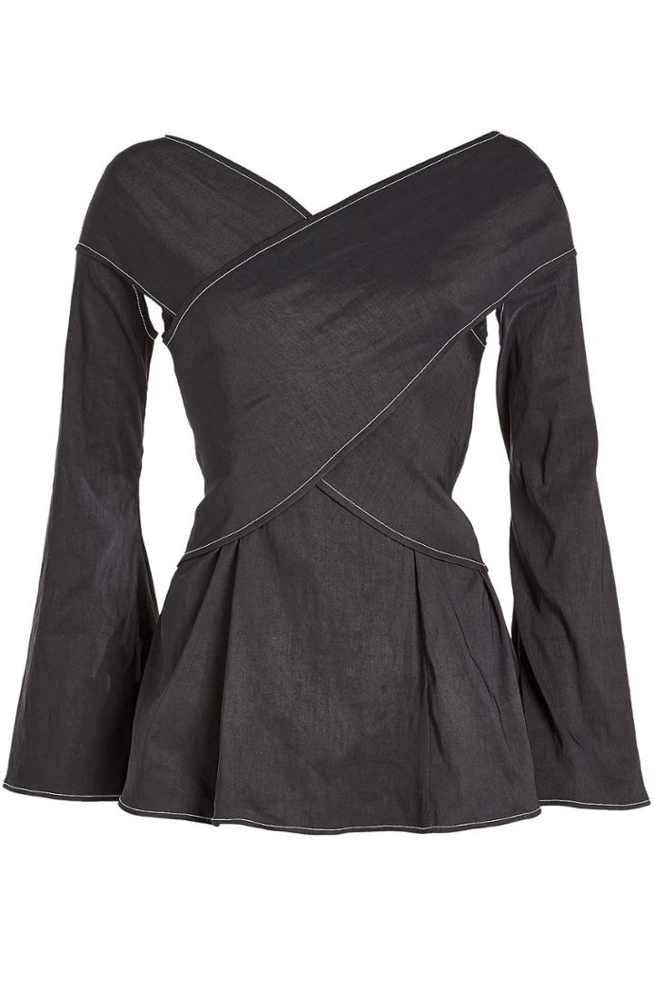 Beaufille Beaufille Prima Blouse With Linen