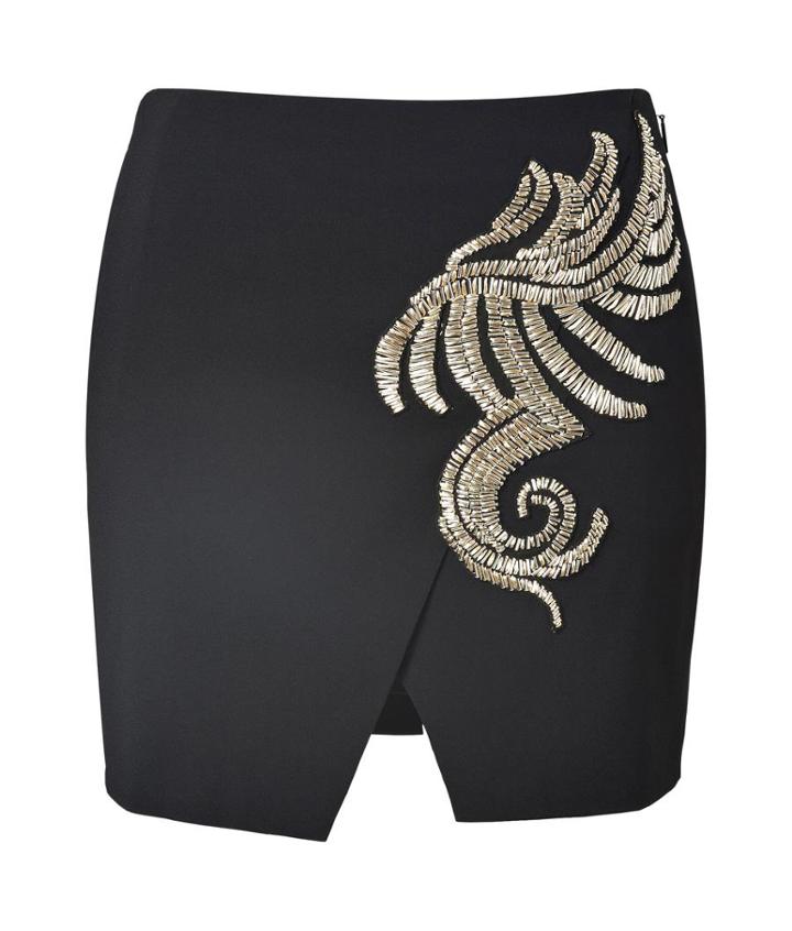 Roberto Cavalli Embellished Mini Skirt