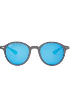 Ray-ban Ray-ban Rb4237 Round Sunglasses - Blue