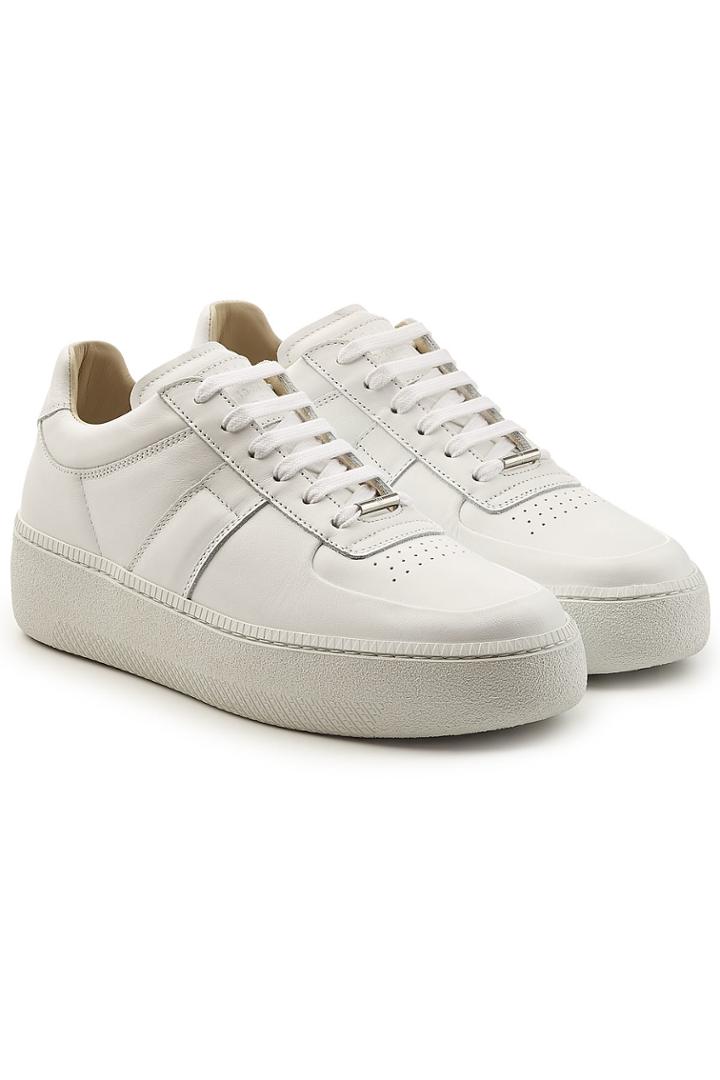 Maison Margiela Maison Margiela Low Top Leather Platform Sneakers