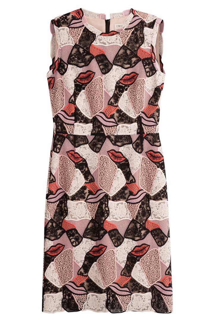 Emilio Pucci Emilio Pucci Dress With Embroidered Mesh