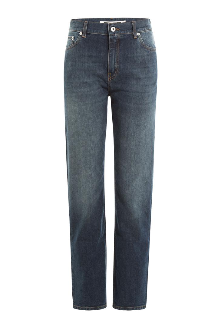 Mcq Alexander Mcqueen Mcq Alexander Mcqueen Cropped Straight Leg Jeans - Blue