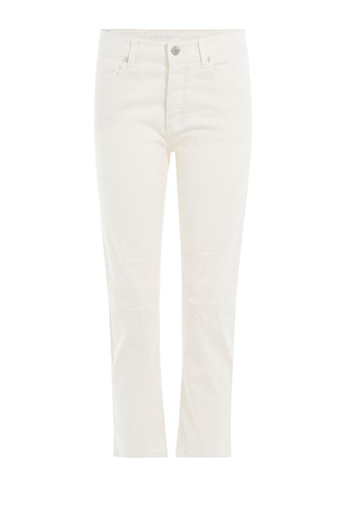 Zadig & Voltaire Zadig & Voltaire Cropped Jeans - White