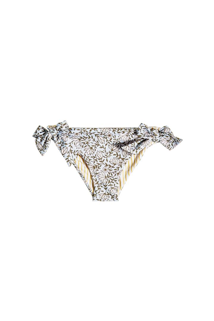 She Made Me She Made Me Sita Tie Side Printed Bikini Bottoms
