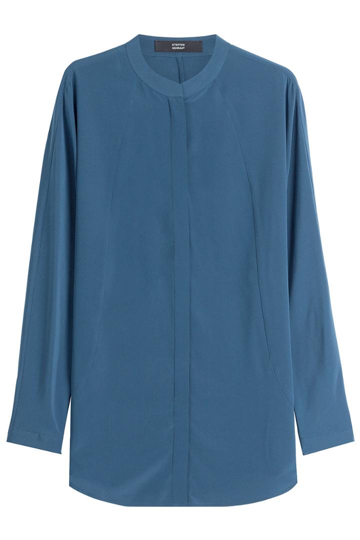 Steffen Schraut Steffen Schraut Silk Blouse - Blue