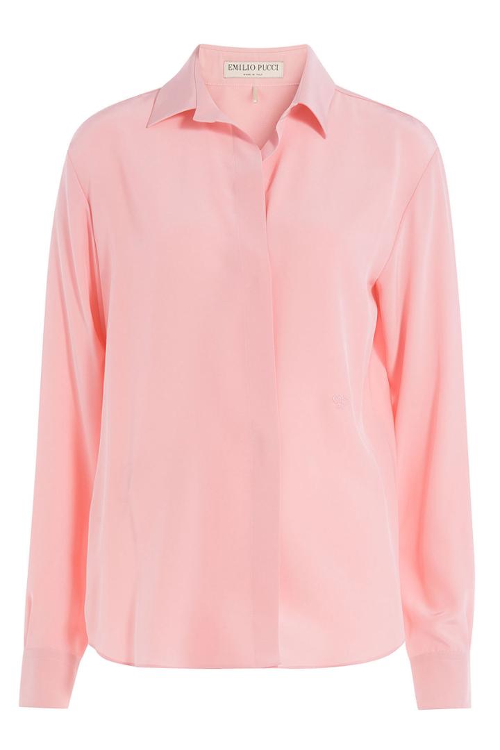 Emilio Pucci Emilio Pucci Silk Blouse - Magenta