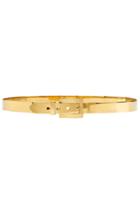 Alexander Mcqueen Alexander Mcqueen Metal Belt - Gold