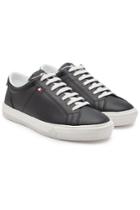 Moncler Moncler New Monaco Leather Sneakers