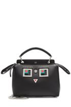 Fendi Fendi Small Dot Com Bag With Face Detail