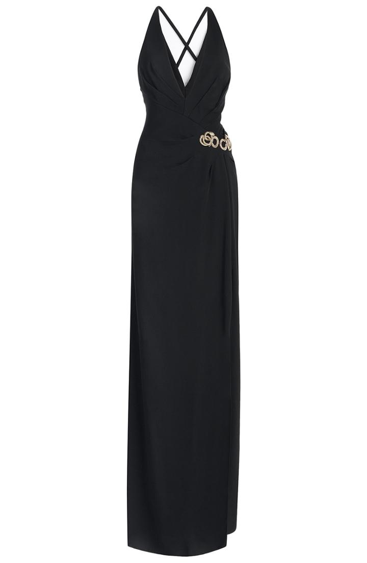 Roberto Cavalli Viscose Evening Gown