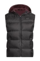 Michael Kors Collection Michael Kors Collection Down Vest With Hood - Black