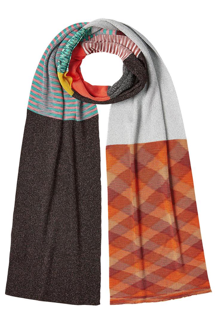 Missoni Missoni Printed Scarf With Metallic Thread