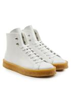 Jil Sander Jil Sander High-top Leather Sneakers