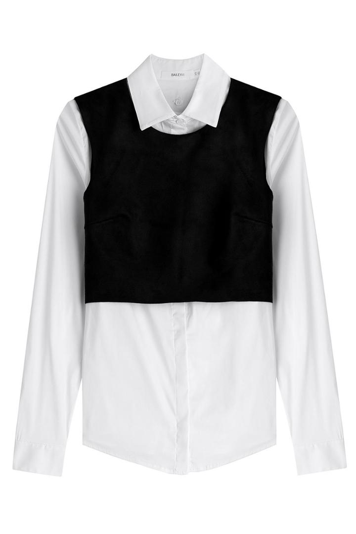 Bailey 44 Bailey 44 Cotton Shirt And Vest Combo