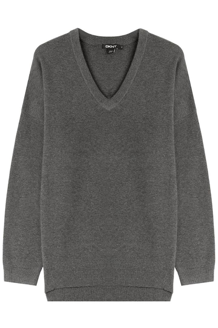 Dkny Dkny Pullover With Wool - Grey