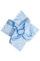 Etro Etro Woven Silk Pocket Square - Blue
