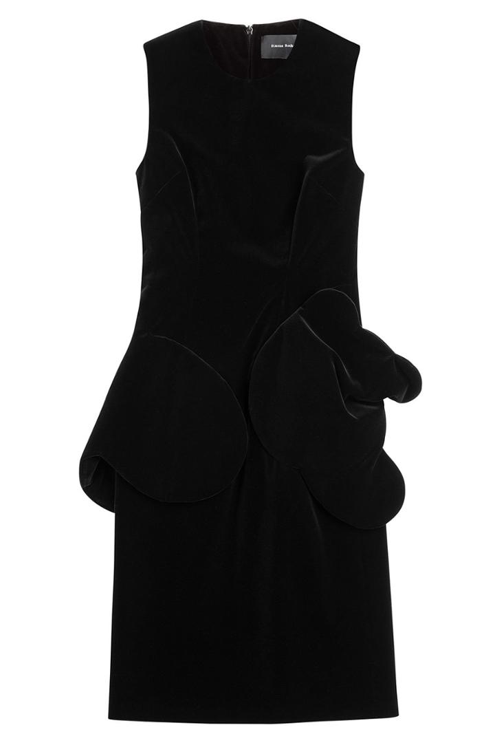Simone Rocha Simone Rocha Velvet Dress - Black