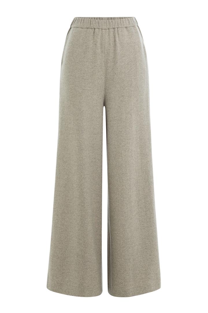Marina Hoermanseder Marina Hoermanseder Wool Wide Leg Pants - Grey