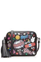 Anya Hindmarch Anya Hindmarch All Over Stickers Cross-body Leather Bag - Multicolor