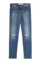 Victoria Beckham Denim Victoria Beckham Denim Distressed Skinny Ankle Jeans