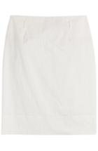Jil Sander Wrinkled Cotton Skirt