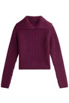Carven Carven Wool Pullover - Purple