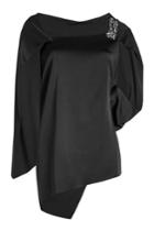 Roland Mouret Roland Mouret Embellished One-shoulder Top
