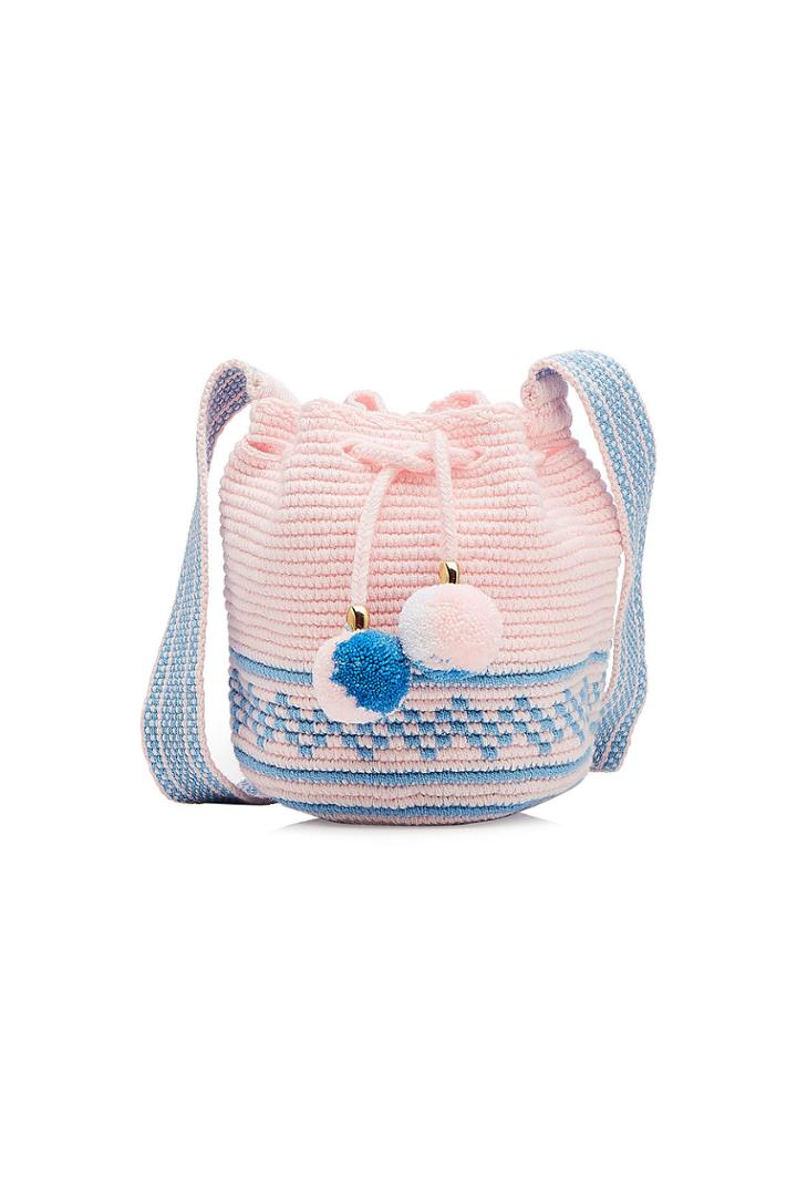 Soraya Hennessy Soraya Hennessy Bucket Bag With Pompoms