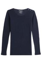Majestic Majestic Cashmere Pullover With Merino Wool