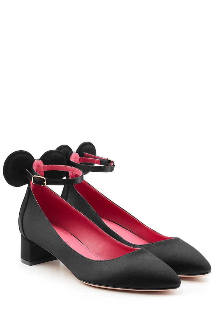Oscar Tiye Oscar Tiye Satin Pumps With Ankle Strap
