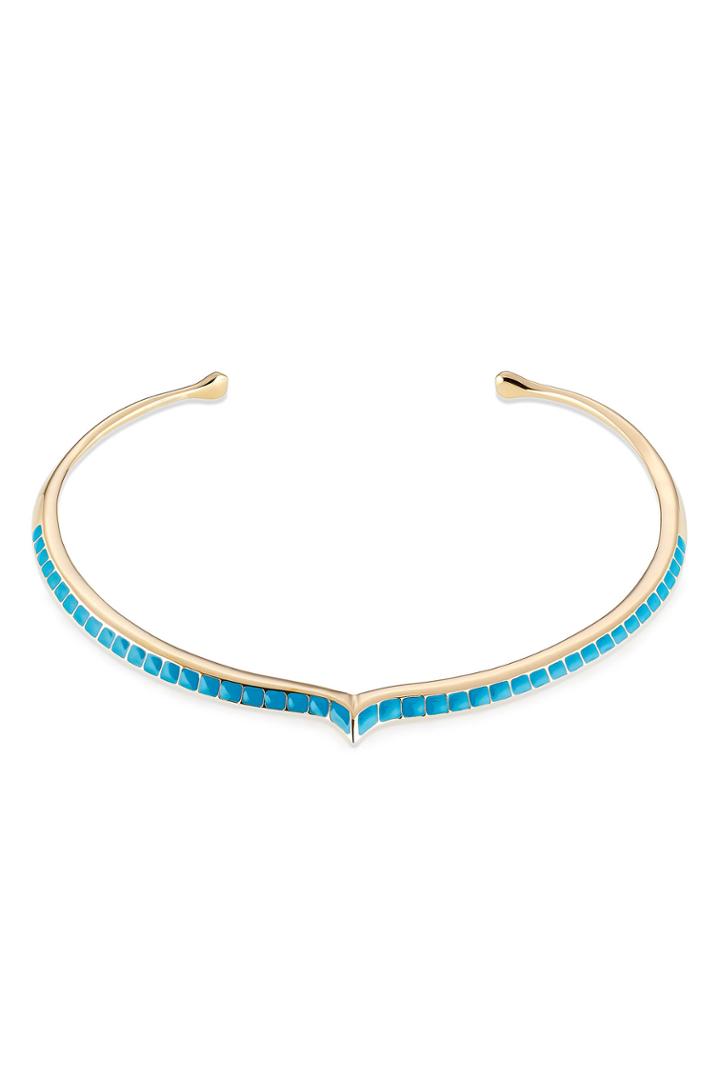 Aurélie Bidermann Aurélie Bidermann Apache Lacquered Choker - Gold