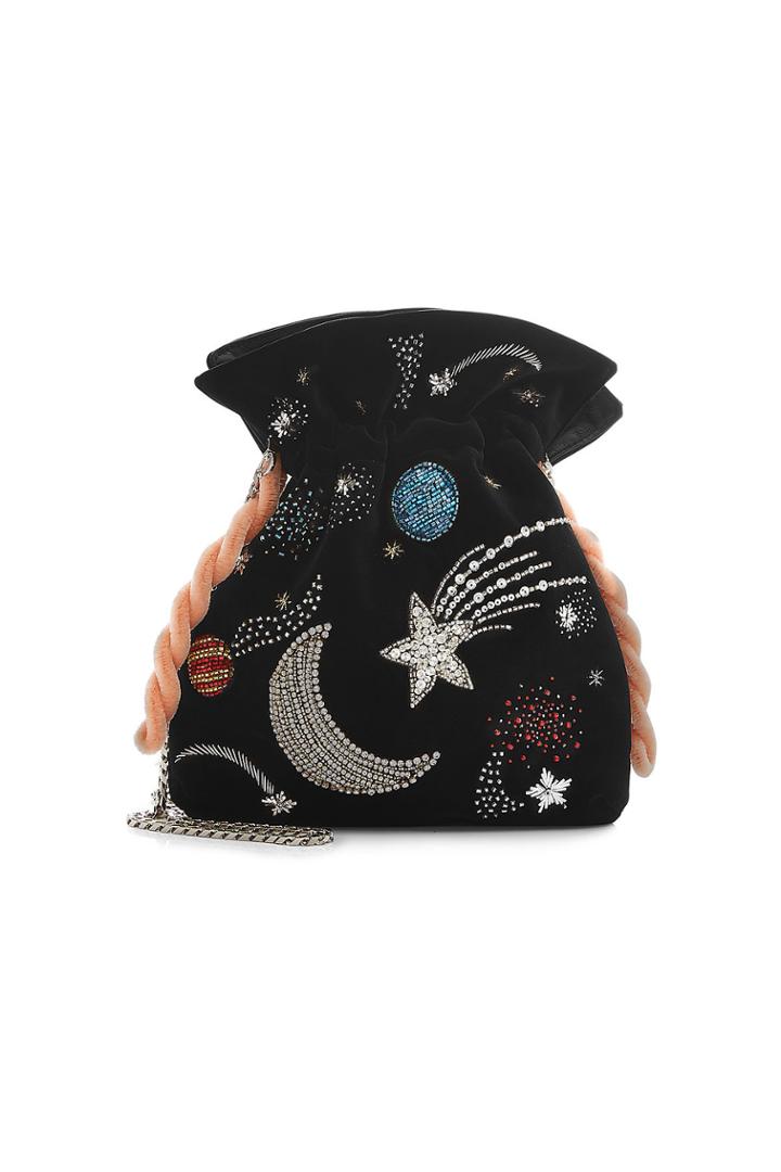 Les Petits Joueurs Les Petits Joueurs Trilly Universe Embellished Pouch