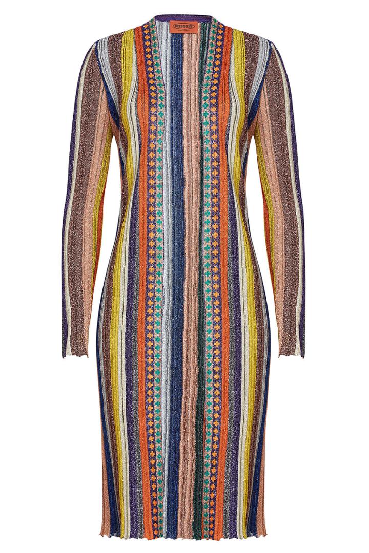 Missoni Missoni Knit Cardigan With Metallic Thread