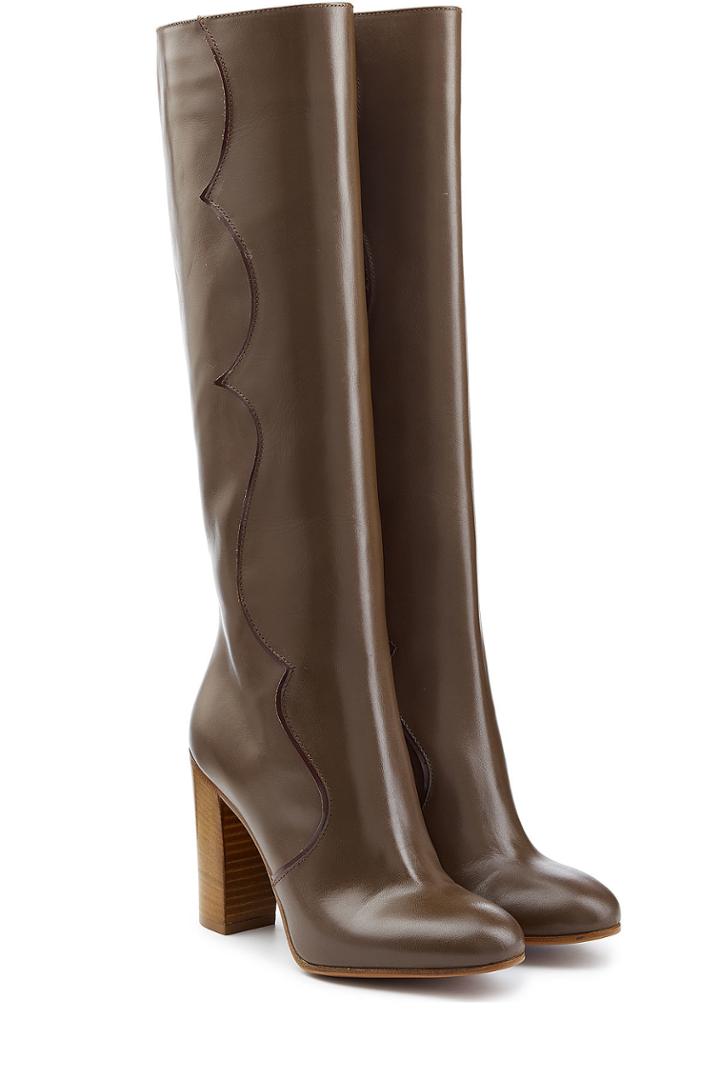 L'autre Chose L'autre Chose Leather Knee Boots