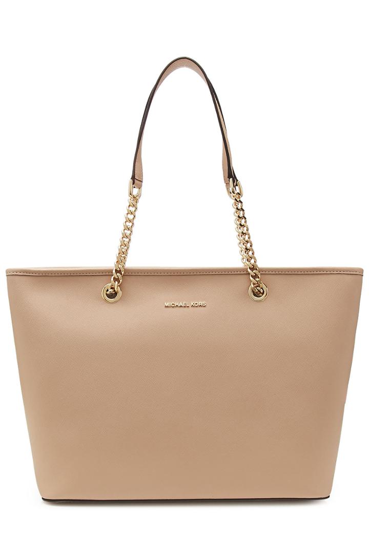 Michael Michael Kors Michael Michael Kors Leather Shopper