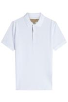 Burberry London Burberry London Cotton Polo Shirt - White