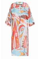 Emilio Pucci Emilio Pucci Printed Silk Caftan - Multicolor