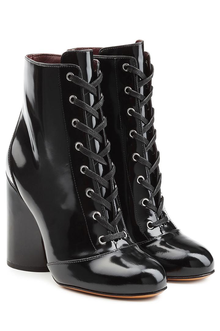 Marc Jacobs Marc Jacobs Patent Leather Ankle Boots