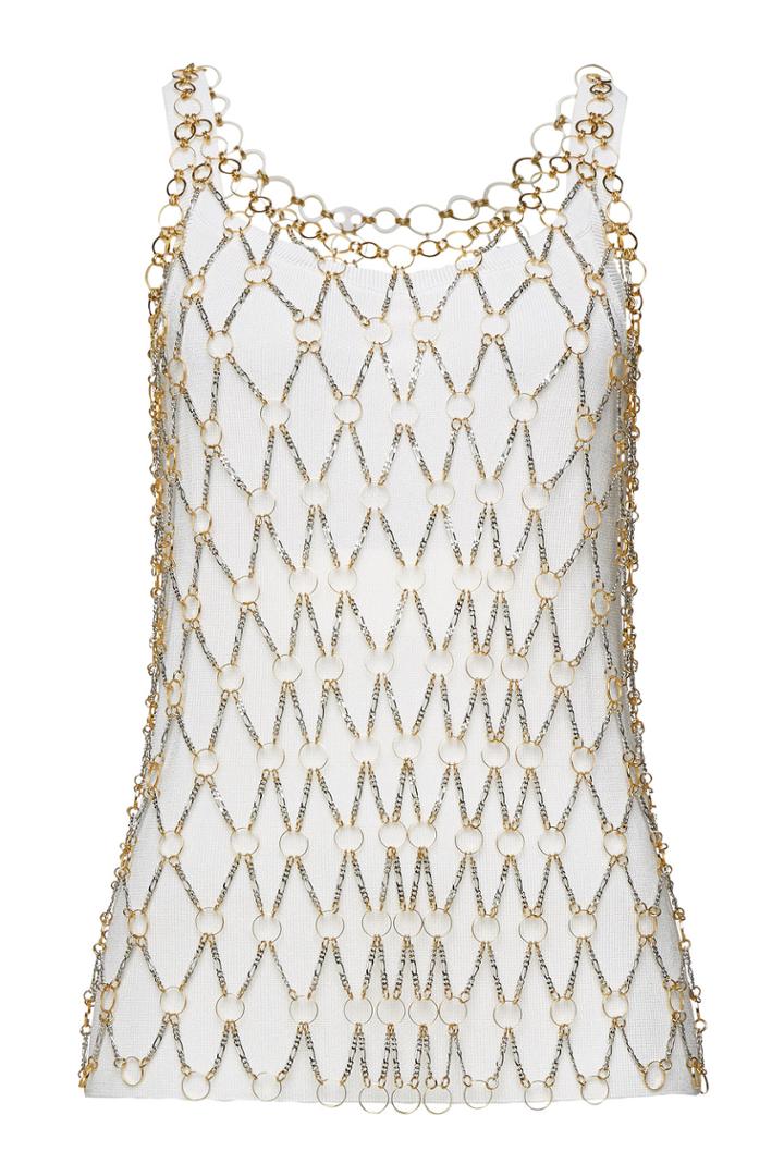 Paco Rabanne Paco Rabanne Embellished Top