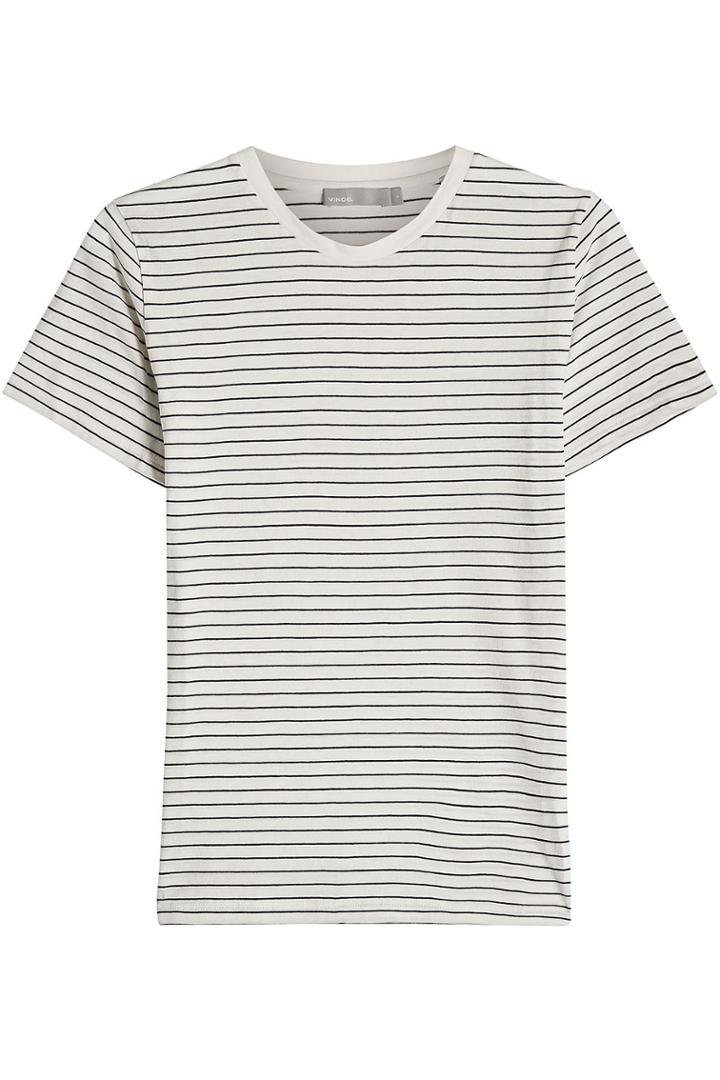 Vince Vince Printed Cotton T-shirt