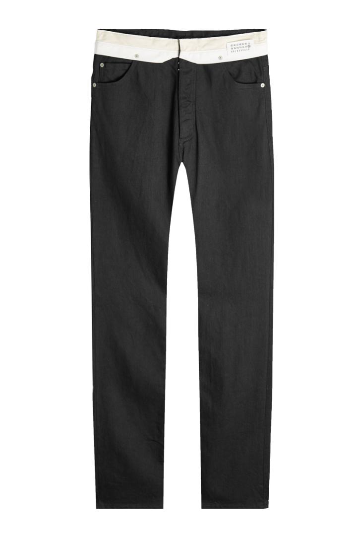 Maison Margiela Maison Margiela Jeans With Contrast Waistband