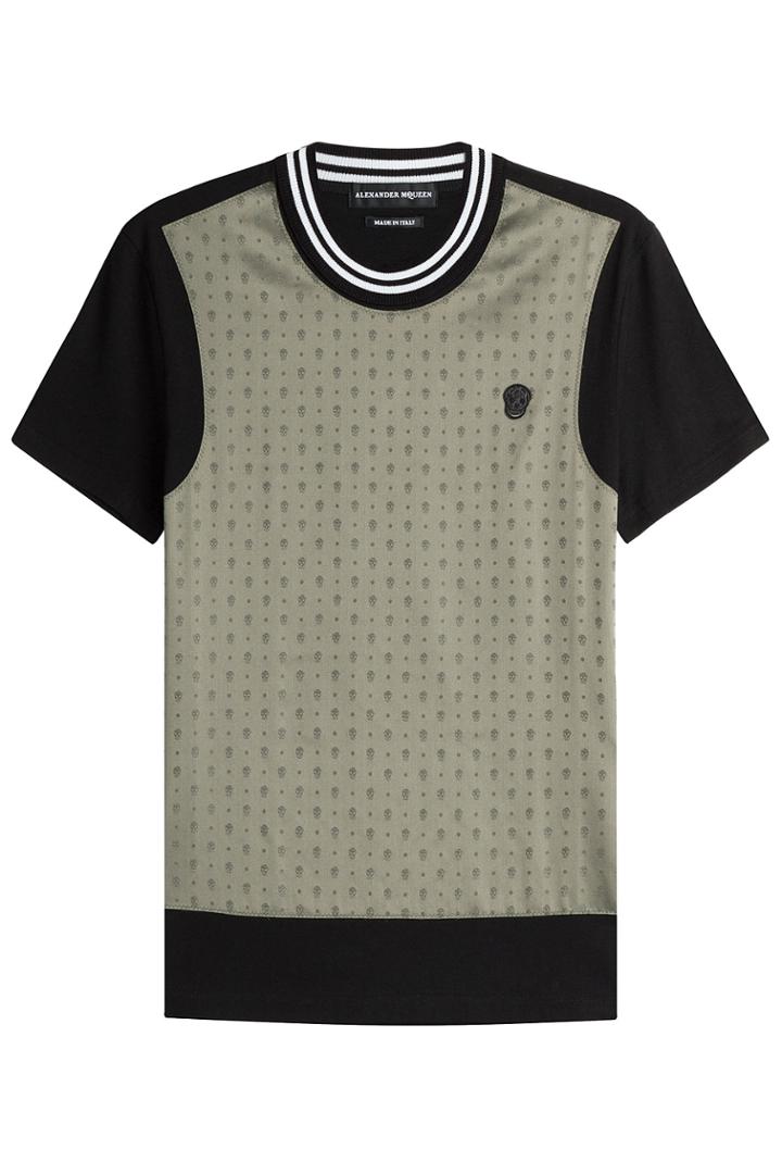 Alexander Mcqueen Alexander Mcqueen Skull Printed Cotton T-shirt - Multicolor