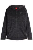 Nike Nike Cotton Blend Tech Knit Zipped Jacket - Black