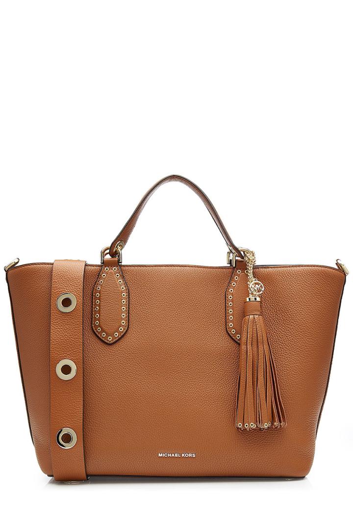 Michael Michael Kors Michael Michael Kors Embellished Leather Tote